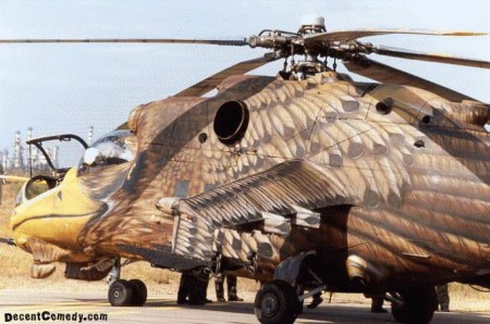 Awesome Helicopter Paint Job